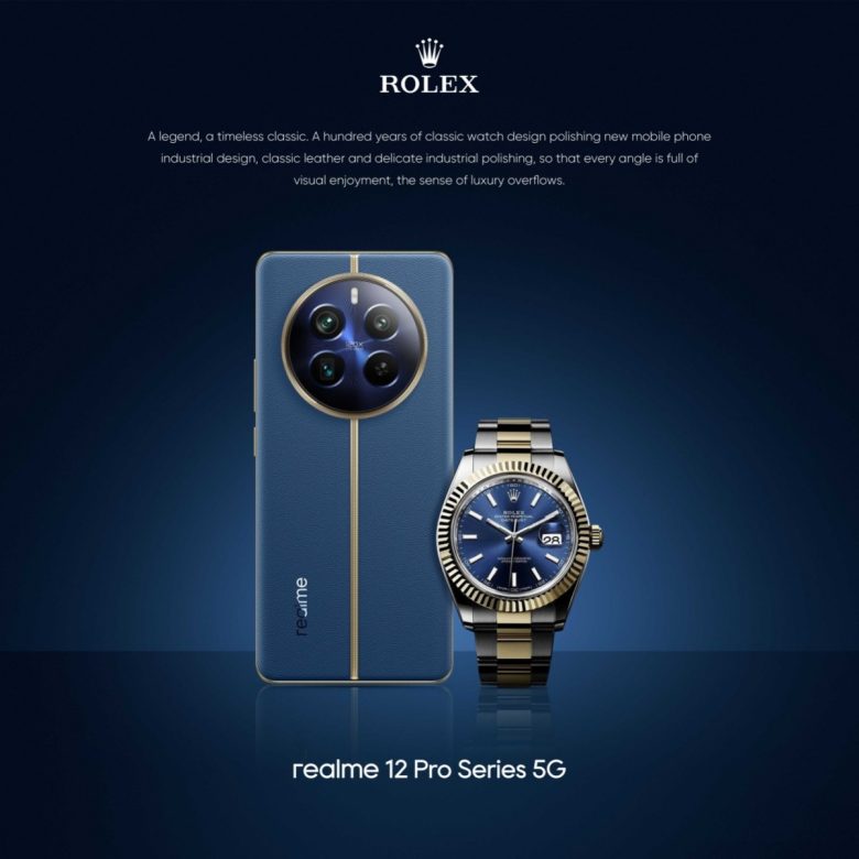 Exclusive Collaboration Revealed: Realme's 12 Pro Series to Feature Custom Design in Partnership with High-End Watchmaker